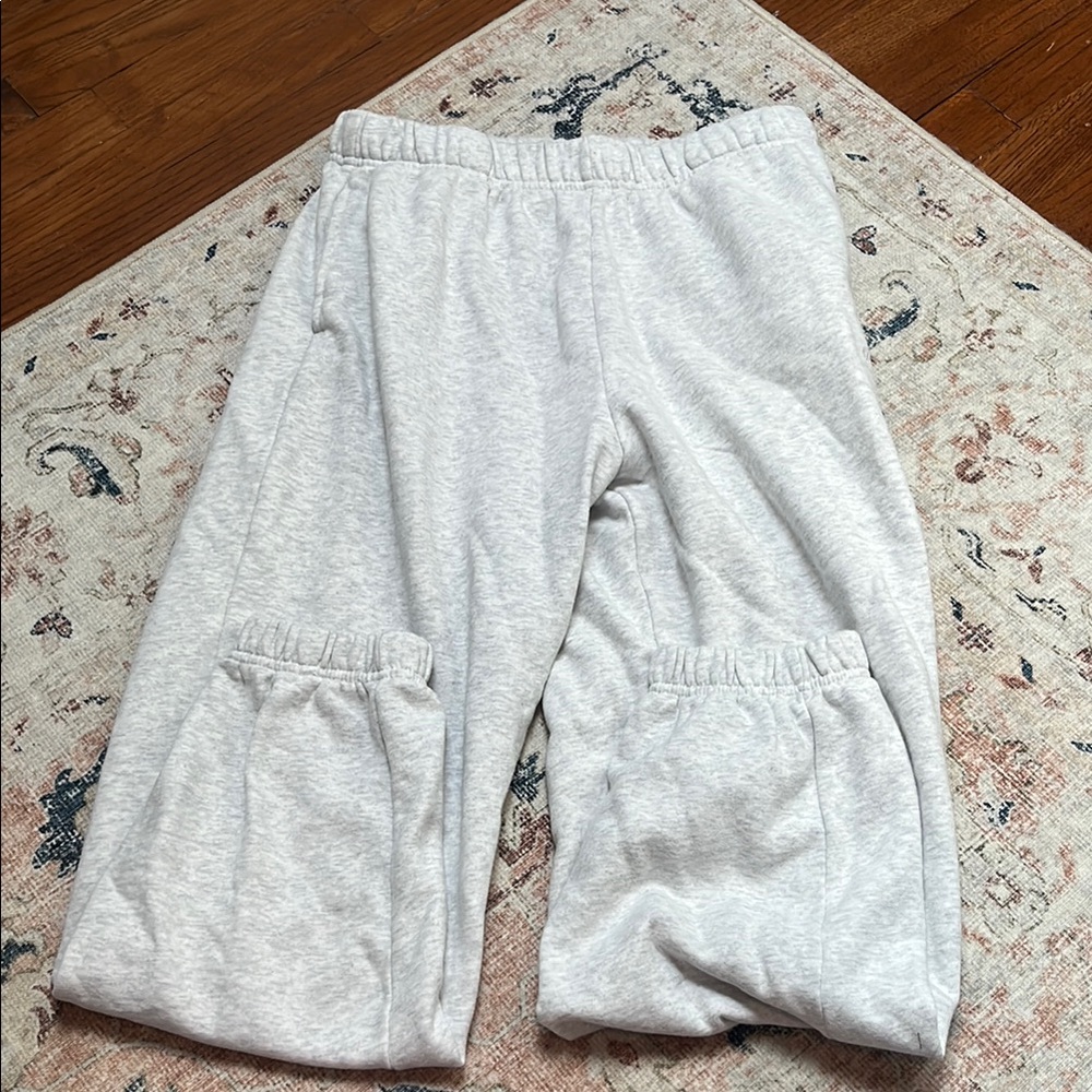Womens Gray Sweatpants